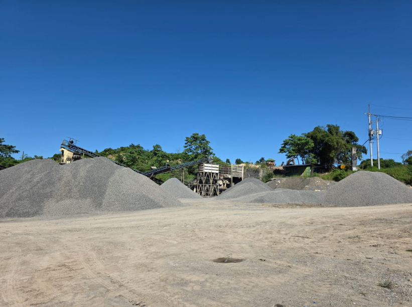 Banaban Crushing Plant wide shot of the plant